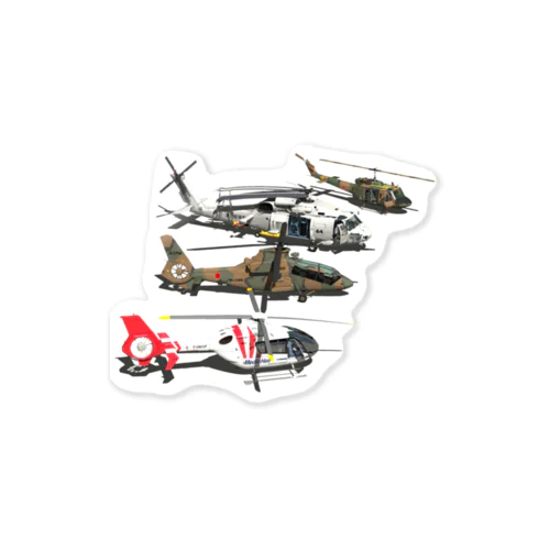 4heli2 ステッカー