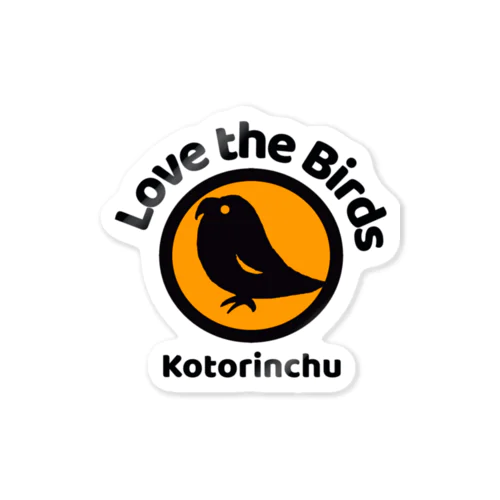 Love the Birds ステッカー
