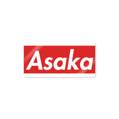 Asaka Goods ステッカー