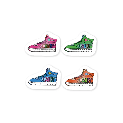 CANDY:Sneaker Sticker