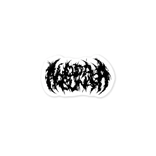 DEATHMETAL×織田信長 Sticker