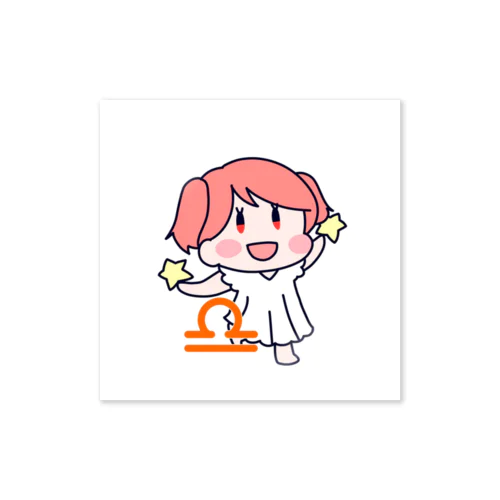 てんびん座ちゃん Sticker