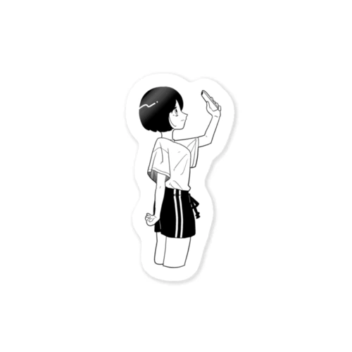 女の子 Sticker