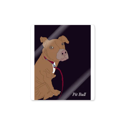 American Pit Bull Terrier Sticker