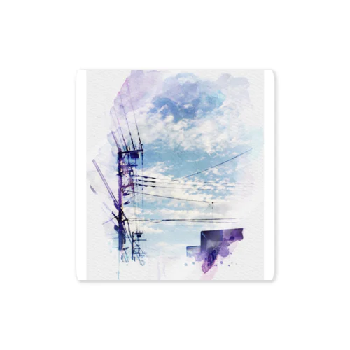 空色とひつじ雲 Sticker