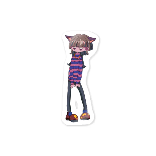 ジトメウルフちゃん Sticker