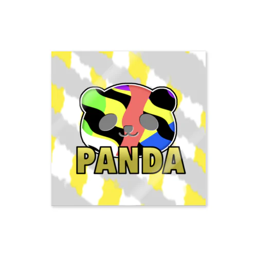 PANDAクラングッズ ステッカー