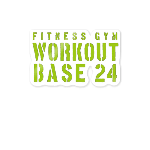 WORKOUTBASE24 ステッカー