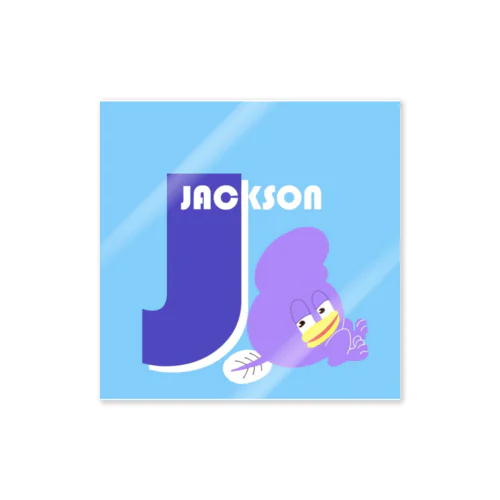 Jackson sticker Sticker