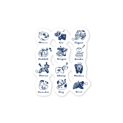 The Zodiac of Fukushima Sticker