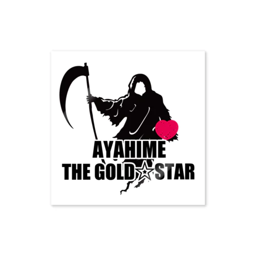 THEGOLD☆STAR　四角 Sticker