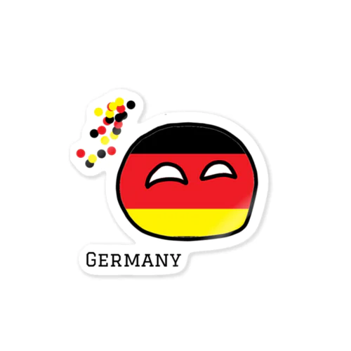 どいつ（Germany） Sticker