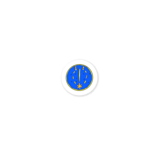 まるいアオウミウシ Sticker