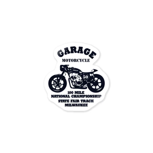 武骨なバイクデザイン Sticker