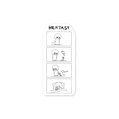 HENTASY(2) Sticker