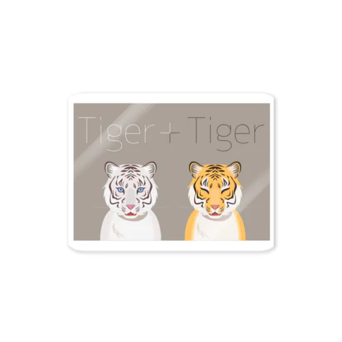 Tiger+Tiger 스티커