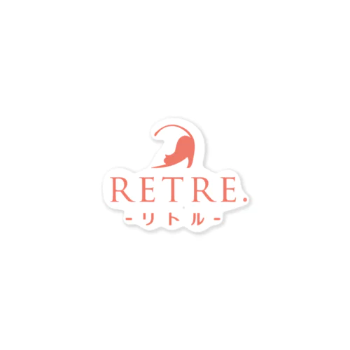 Retre.-リトル-ロゴ入りグッズ00 Sticker