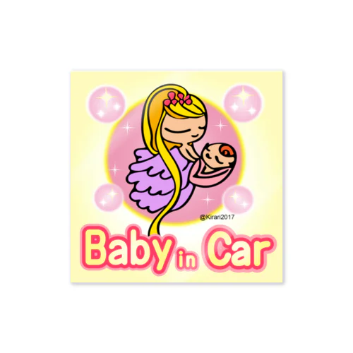 Babyincar 天使ちゃん Sticker