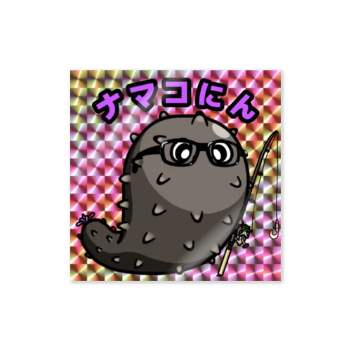 Jッツリマンシリーズ　ナマコにんメガネバージョン Sticker