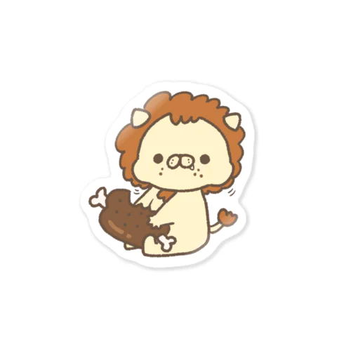 食いしんぼうモス🦁 Sticker