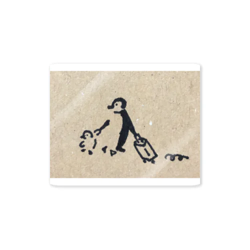 TABISURU PENGUIN Sticker