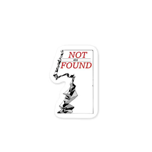 404Notfound Sticker