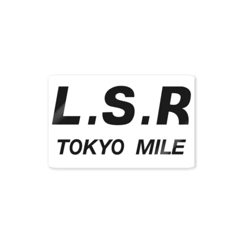 Life Style Runner ステッカー