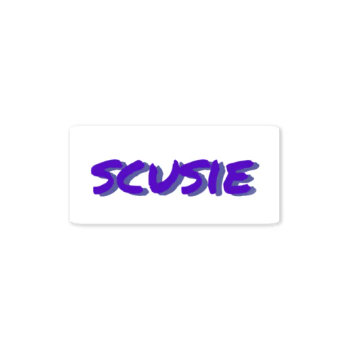 scusie(スクージー) Sticker