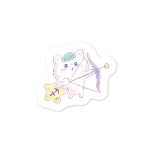 いて座ねこ Sticker