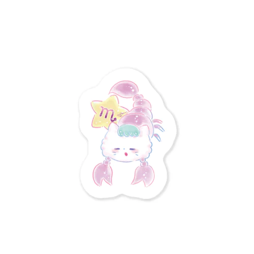 さそり座ねこ Sticker