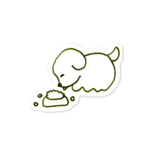 ぺろ犬ちゃん(ごはんのじかん) Sticker