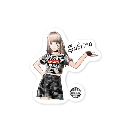 さぶ里奈さんレギュラーAタイプ Sticker