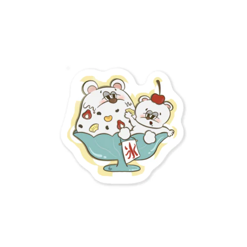 白くまくん Sticker