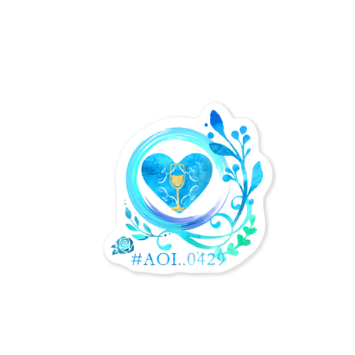 水彩💙🥂AOI..0429 Sticker