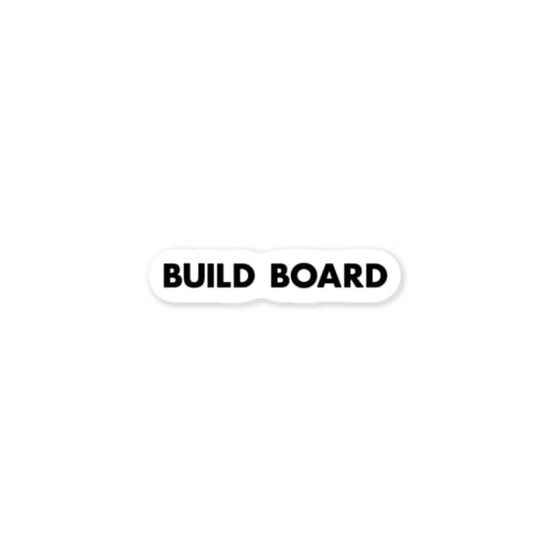 BUILD BOARD Sticker