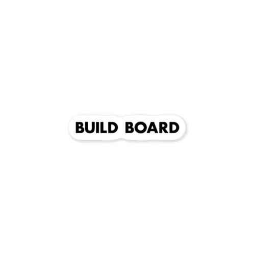 BUILD BOARD ステッカー