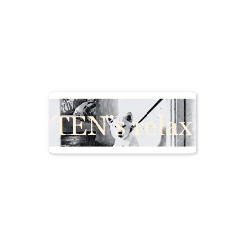 TEN’s relax 1 “Logo series” Sticker
