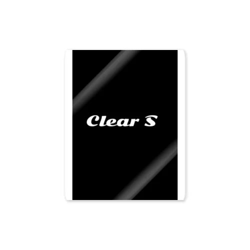 Clear S  normal sticker Sticker