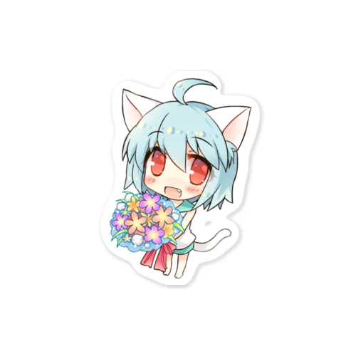 お祝い花束セイルくん Sticker