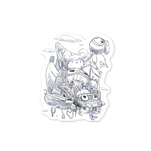 rakugaki Sticker