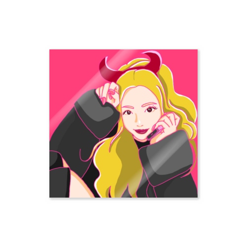 小悪魔ギャル Sticker
