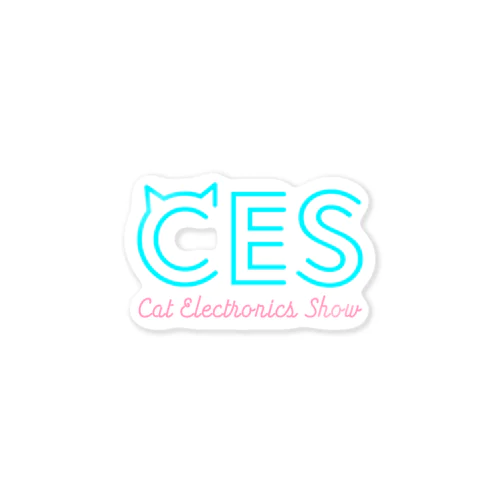 Cat Electronics Show ステッカー