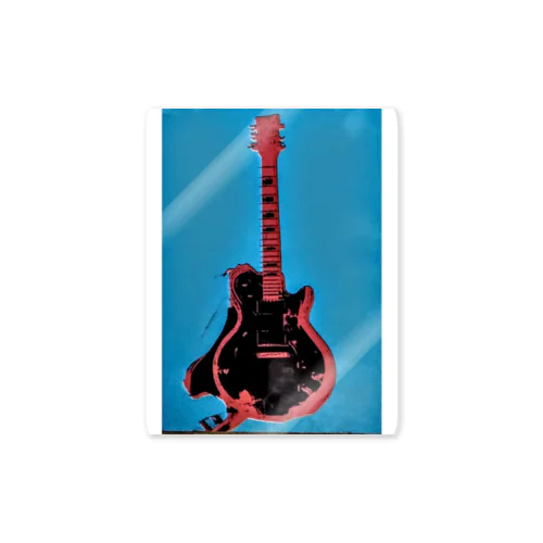 アンディ・ギター・ウォーホール Sticker