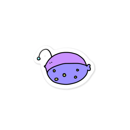 ふぐちょうちんあんこう Sticker