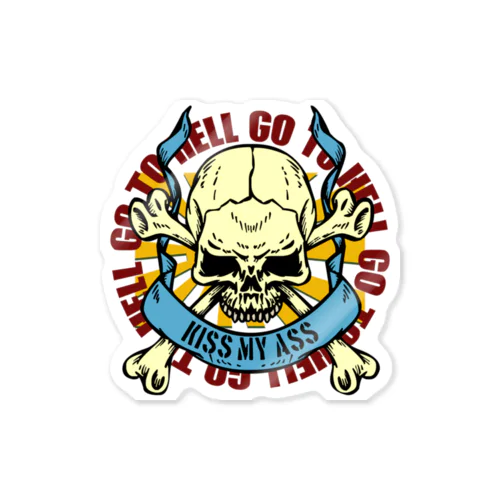 GO TO HELL Sticker