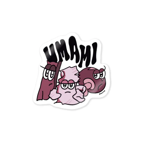 UMAMI Pink Sticker