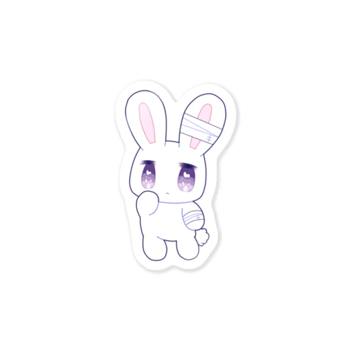 病みうさぎちゃん Sticker