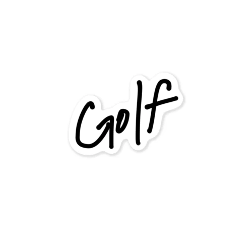 Golf Sticker