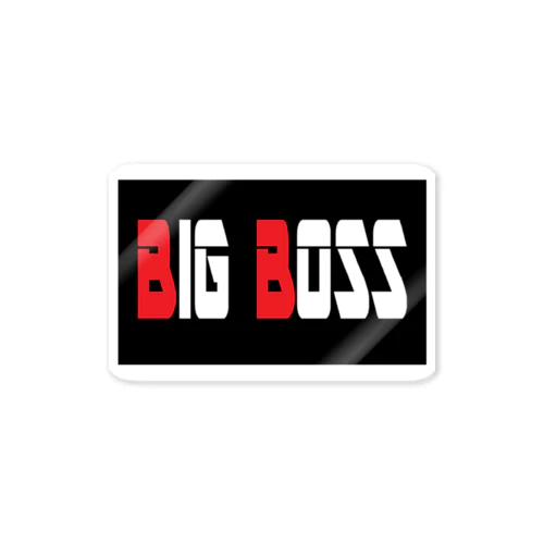 BIG BOSS Sticker