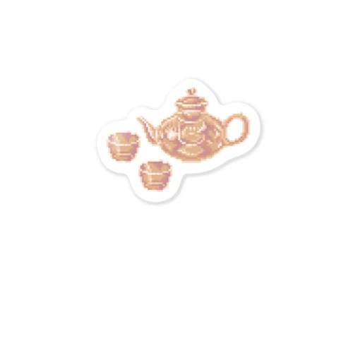 Tea set1 Sticker